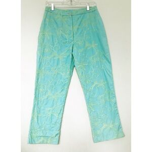 Lilly Pulitzer Sea-Inspired Embroidered Pants
Size: 2
